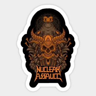 nuclear assault Game Over Sticker